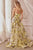 Andrea & Leo  A0770 Flora Spaghetti with Overskirt Evening Gown