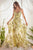 Andrea & Leo  A0770 Flora Spaghetti with Overskirt Evening Gown