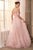 Andrea & Leo A1207 Off the Shoulder Bouquet Lace Prom Gown