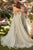 Andrea & Leo A1261 Lace Embellished Tulle Layered Gown