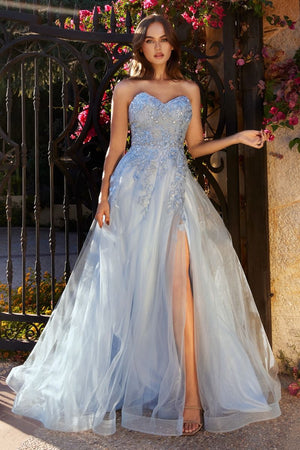 Andrea & Leo Couture A1339 Layered Tulle Strapless