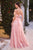 Andrea & Leo A1341 Strapless Chiffon A-Line Dress