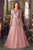 Andrea and Leo Couture A1356 Long Sleeves A-Line Gown