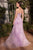 Andrea and Leo Couture A1379 Strapless Motif Fitted Dress