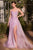 Andrea and Leo Couture A1379 Strapless Motif Fitted Dress