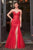 Andrea and Leo Couture A1388 Strapless A-Line Gown