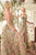 Andrea & Leo Couture A1420 Floral Printed A-line Gown