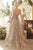 Andrea & Leo Couture A1420 Floral Printed A-line Gown