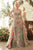 Andrea & Leo Couture A1420 Floral Printed A-line Gown