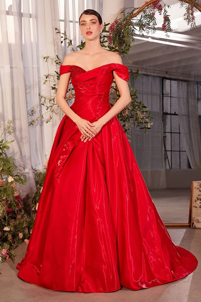 Andrea & Leo Couture  A1424 Off the Shoulder Gown