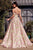 Andrea & Leo Couture A1466 Floral Off-the-Shoulder Gown