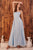 Satin A-line Gown with Pockets B8402