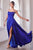 Satin A-line Gown with Pockets B8402