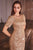 Fitted Sequin Long Dress CB151