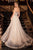 La Divine CB158  Strapless  Embellished Gown with Overskirt