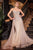 La Divine CB158  Strapless  Embellished Gown with Overskirt