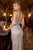 Off the Shoulder Crystal Gown La Divine CC0689