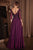 A-line Classy Long Sleeves Chiffon Evening Dress La Divine CD0171