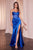 Daisy Embellished Satin Gown CD295