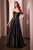 Strapless Satin A-Line Dress CD378