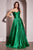 Strapless Satin A-Line Dress CD378