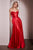 Strapless Satin A-Line Dress CD378