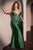 Beaded Embellished Satin Gown La Divine CD752C