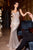 Metallic Silver Fitted Embellished Gown  CD754