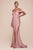 Off the Shoulder Fitted Gown CD790