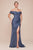 Off the Shoulder Fitted Gown CD790