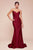 Strapless Fitted Prom Dress CD791B