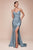 Strapless Fitted Prom Dress CD791A