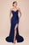 Strapless Fitted Prom Dress CD791B