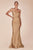 Strapless Fitted Prom Dress CD791B