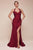 Satin Halter Prom Dress CD796A