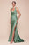 Satin Halter Prom Dress CD796B