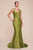 Satin Halter Prom Dress CD796B