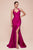 Satin Halter Prom Dress CD796B