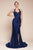 Satin Halter Prom Dress CD796A