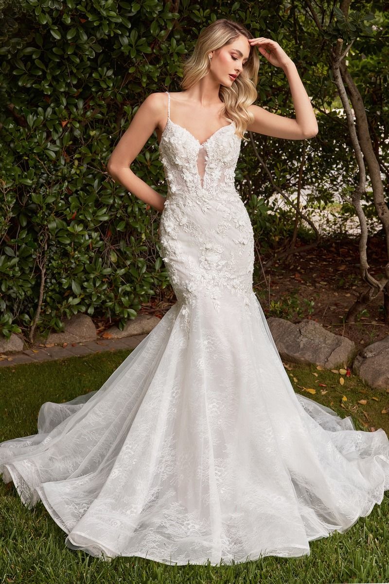 Cinderella Divine CB046W Stunning Corset-Wired Mermaid Wedding