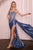 Embellished Lace and Satin Prom Gown CD868