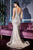 Beaded Fit and Flare Gown CD935