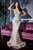 Beaded Fit and Flare Gown CD935