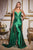 Plunging Neckline Evening Dress  La Divine CDS417