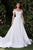 Off the Shoulder Satin Bridal Gown CDS513W