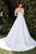 Off the Shoulder Satin Bridal Gown CDS513W