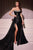 Strapless Micro Crystals Satin Gown La Divine CDS526