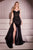 Strapless Taffeta Fitted Gown La Divine CM369