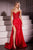 Strapless Taffeta Fitted Gown La Divine CM369