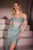 Off-the-shoulder Sequin Evening Dress La Divine CM373